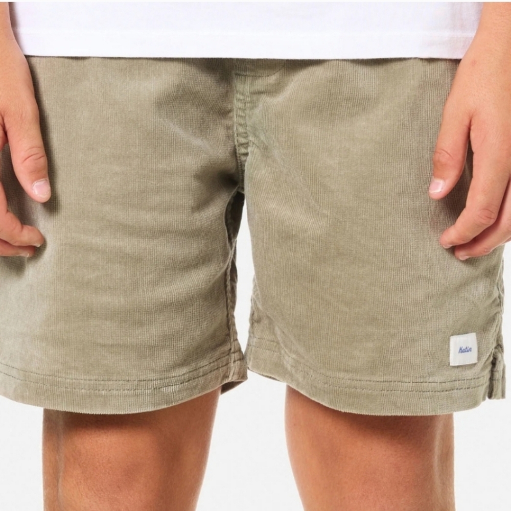 Katin Cord Local Short In Silver Birch Surf Size XL
